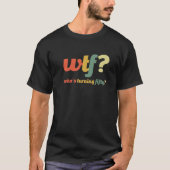 WTF die vijftig jaar wordt... 50 jaar grappige 50t T-shirt (Voorkant)