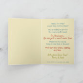 WTF Funny Thanksgiving Friendsgiving Kaart (Binnen)