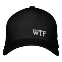 WTF Geborduurde honkbalpet Flexfit wol cap