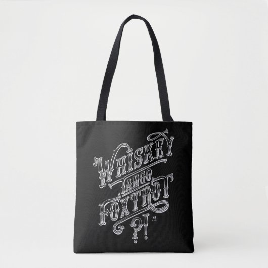 WTF grappige  prijsopgave voor tattoo Tote Bag (Voorkant)