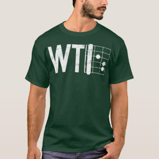 WTF Guitar F-kabel T-shirt