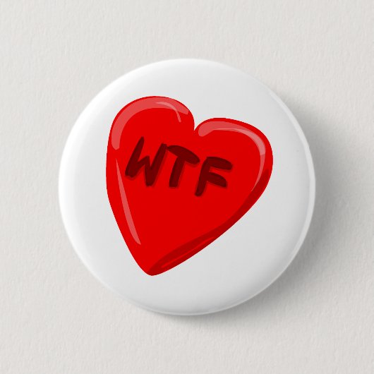 WTF-hart Ronde Button 5,7 Cm (Voorkant)