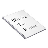 WTF het schrijven van het Fiction spiral Notitiebo Notitieboek (Rechterzijde)