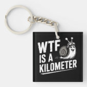WTF is een kilometer Sleutelhanger (voorkant)
