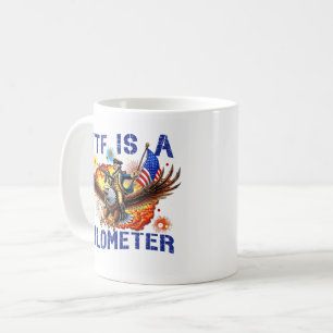 WTF is een Kilometerarend 4 juli Cadeaukoffie Koffiemok