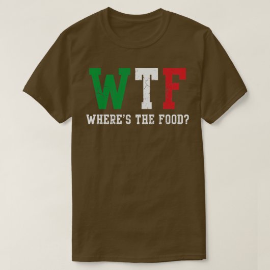 WTF Italiaans Overwegende hetgeen volgt: T-shirt (Design voorkant)