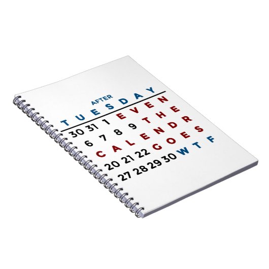 WTF-kalender Wat de Notitieboek (Rechterzijde)