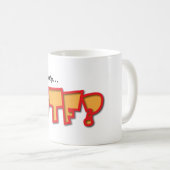 wtf koffiemok (Voorkant rechts)