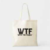 WTF met een triomfantelijke zomervakantie Tote Bag (Voorkant)