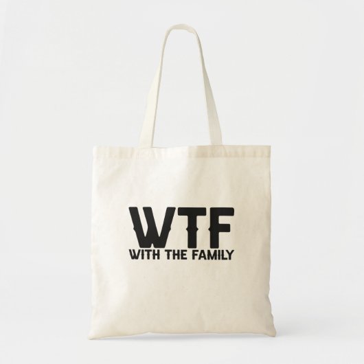 WTF met een triomfantelijke zomervakantie Tote Bag (Voorkant)