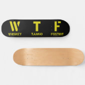 WTF PERSOONLIJK SKATEBOARD (Horizontaal)