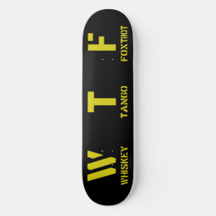 WTF PERSOONLIJK SKATEBOARD