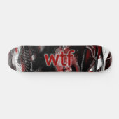 wtf persoonlijk skateboard (Horizontaal)