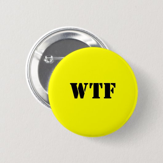 WTF RONDE BUTTON 5,7 CM (Voorkant /achterkant)
