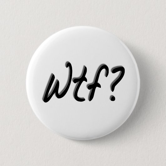 Wtf Ronde Button 5,7 Cm (Voorkant)