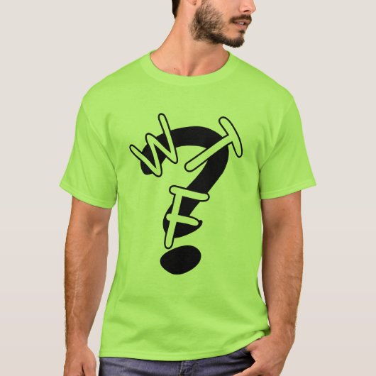 WTF-shirt T-shirt (Voorkant)