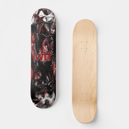 Wtf Skateboard Deck (Voorkant)