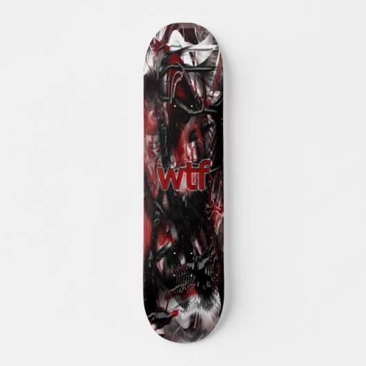 Wtf Skateboard Deck (Voorkant)