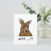 WTF Skippy! Grappige kangoeroecadeaus en accessoir Briefkaart (Staand voorkant)