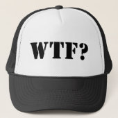 WTF? Trucker Hat Trucker Pet (Voorkant)