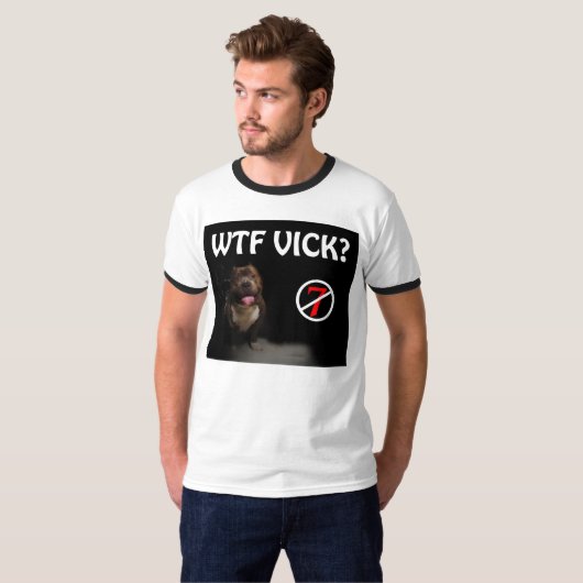 WTF Vick T-shirt (Voorkant volledig)