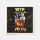 WTF Vijftig Mannen Servet (Voorkant)