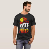 Wtf waar de Gezegden van de brandweerman zijn T-shirt (Voorkant volledig)