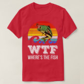 WTF waar de vis is T-shirt (Design voorkant)
