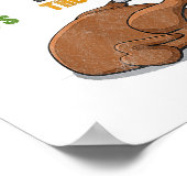 WTF waar het eten- Grappige grap Thanksgiving Poster (Hoek)