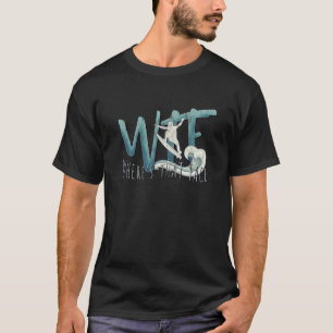 WTF Waar is dat gezicht Surf golven Surfer slang  T-shirt