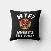 WTF Waar is de brandweerman? Kussen (Achterkant)