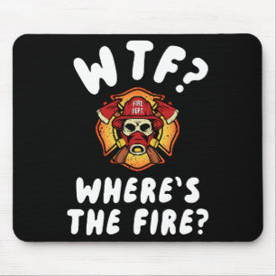WTF Waar is de brandweerman? Muismat