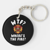 WTF Waar is de brandweerman? Sleutelhanger (Achterkant)