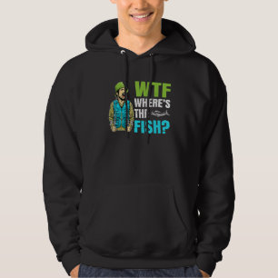 WTF waar is de Fish Fisher Statement Hoodie