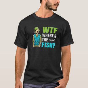 WTF waar is de Fish Fisher Statement T-shirt