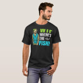 WTF waar is de Fish Fisher Statement T-shirt (Voorkant volledig)