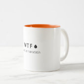 WTF Waar is de Frankincense? Tweekleurige Koffiemok (Voorkant rechts)