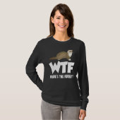 WTF Waar Is De Fret Dier T-shirt (Voorkant volledig)