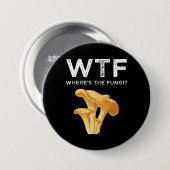 WTF - Waar is de Schimmel? Ronde Button 7,6 Cm (Voorkant /achterkant)