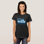 Wtf Waar Is De Veerboot Veerboot Schip T-shirt (Voorkant volledig)