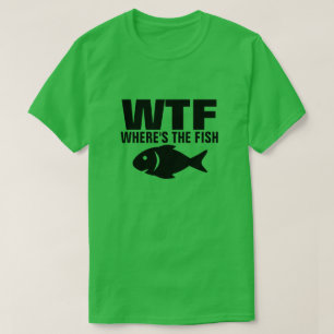 WTF WAAR IS DE VIS GRAPPIG SPOOF T-shirt