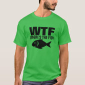 WTF WAAR IS DE VIS GRAPPIG SPOOF T-shirt (Voorkant)