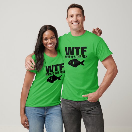 WTF WAAR IS DE VIS GRAPPIG SPOOF T-shirt (Unisex)