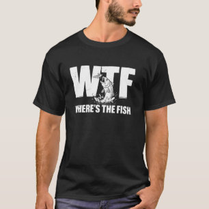 WTF Waar Is De Vis Grappige Vis Humor T-shirt