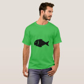 WTF WAAR IS DE VIS GRAPPIGE VLEK T-SHIRT (Voorkant volledig)