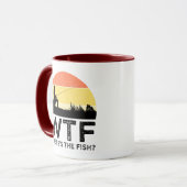 WTF - Waar is de vis? Mok (Voorkant links)