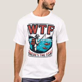 WTF waar is de vis T-shirt
