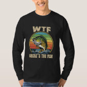 wtf waar is de vis ? t-shirt (Voorkant)