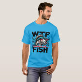 WTF Waar is de vis? T-shirt (Voorkant volledig)