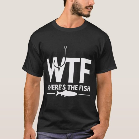 WTF - WAAR IS DE VIS T-SHIRT (Voorkant)